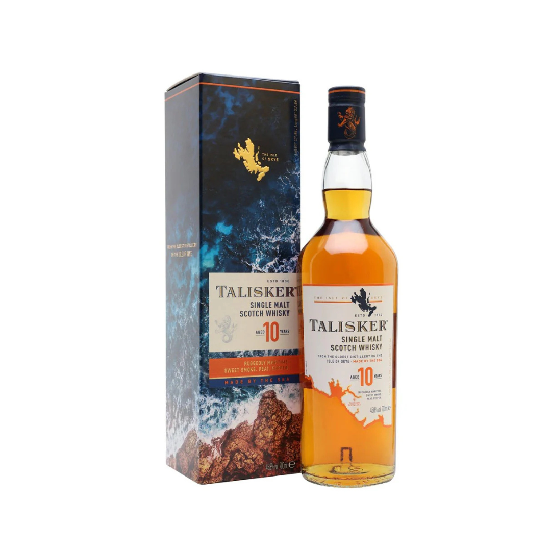 Talisker 10 Years Old Single Malt Scotch Whisky 泰斯卡10年單一純麥威士忌 (附禮盒)
