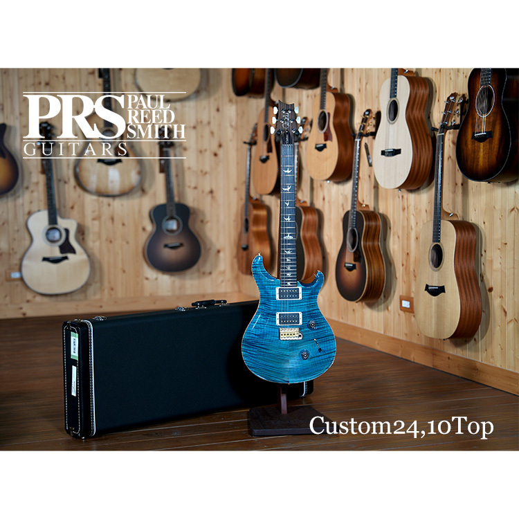 第10號 限時特賣 全新2024 PRS Custom24 CORE系列 10top 湖水藍 電吉他 附盒 保固三年
