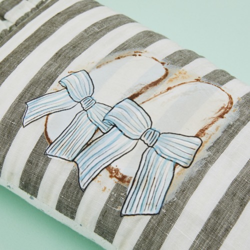 Louisdog 夏日沙灘拖鞋長枕