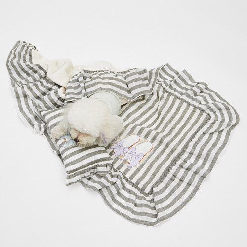 Louisdog 夏日海灘拖鞋蓋毯/浴巾