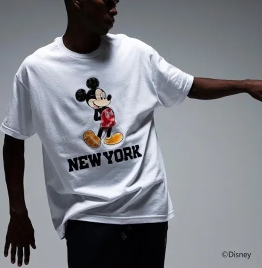 BOWWOW × RECOGNIZE MICKEY MOUSE NEW YORK TEE - PRE ORDER ITEM (預訂中)