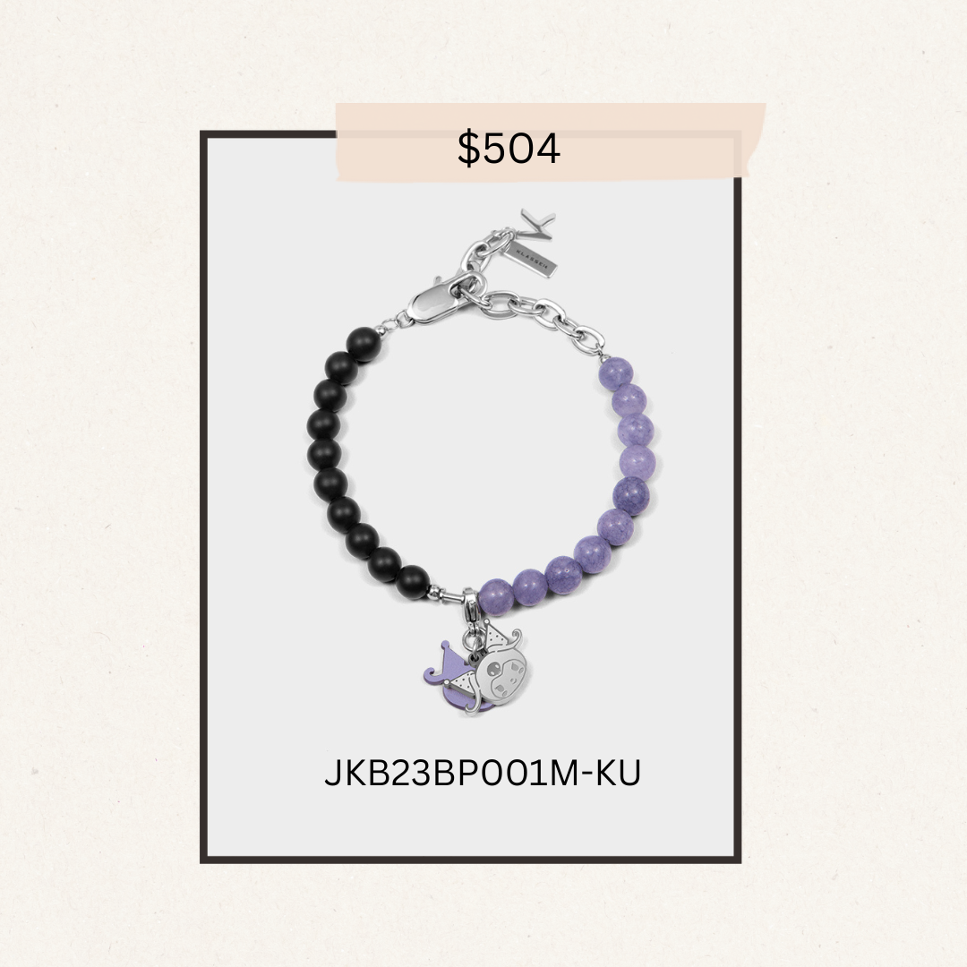 Stonegem Bracelet x KUROMI-JKB23BP001M-KU(購買同分類商品1件75折，2件7折優惠) -M