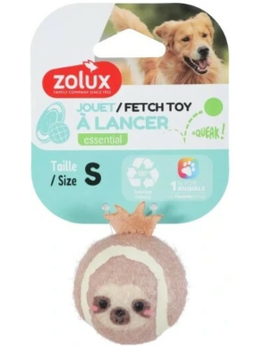 法國Zolux 犬用 網球玩具 - 樹懶 S