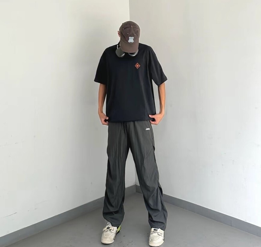 <夏天必備☀> JEEP 日系解構涼感休閒褲