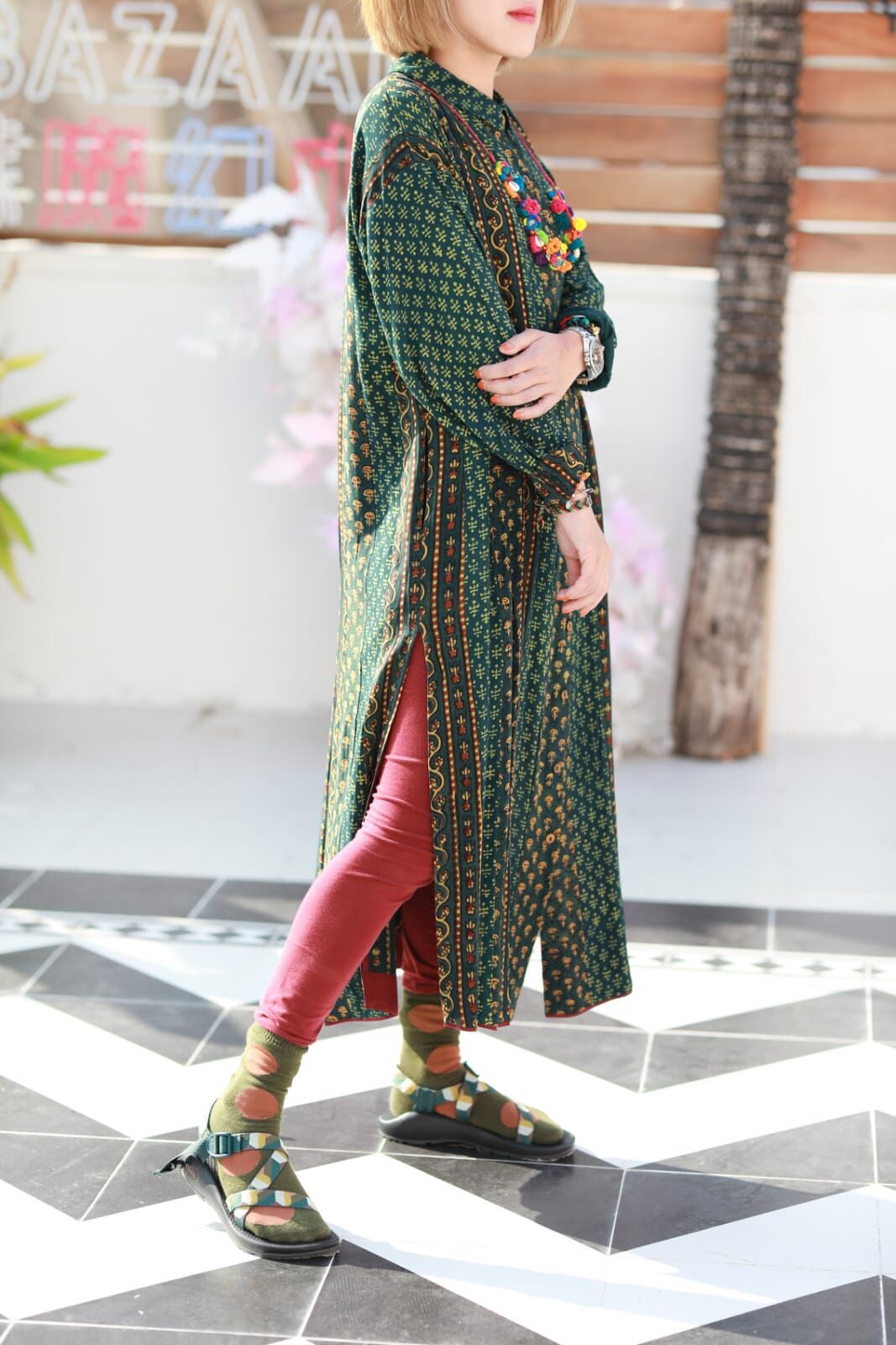 MALAIKA 連衣裙 - MIBL153WBU/MIBL153WGE/MIBL153WBN - 啡色