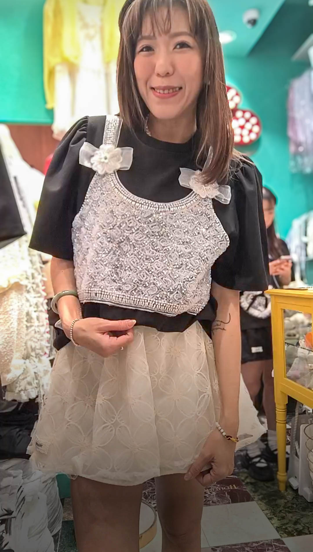 📢PM_K2770  ▶️亮亮假兩件T 👉B:120cm L:61cm👈