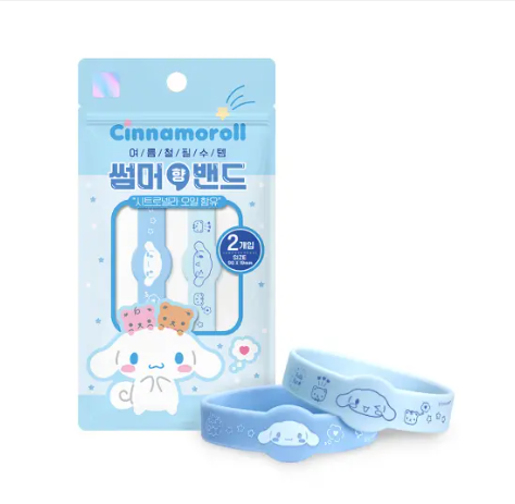 Sanrio 防蚊手帶1包2條 -Cinnamoroll