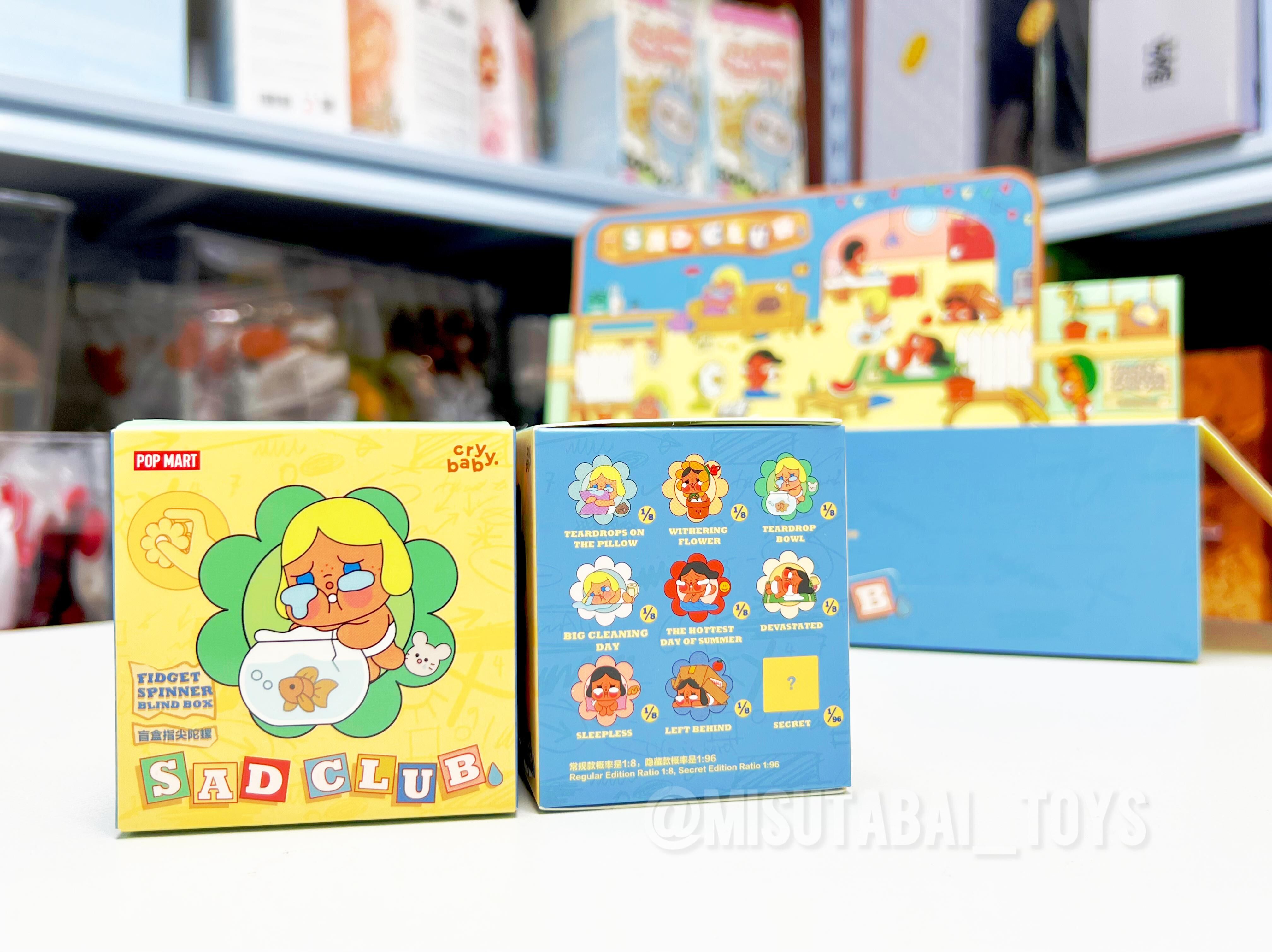 CRYBABY Sad Club Series-Fidget Spinner Blind Box  ( POPMART )