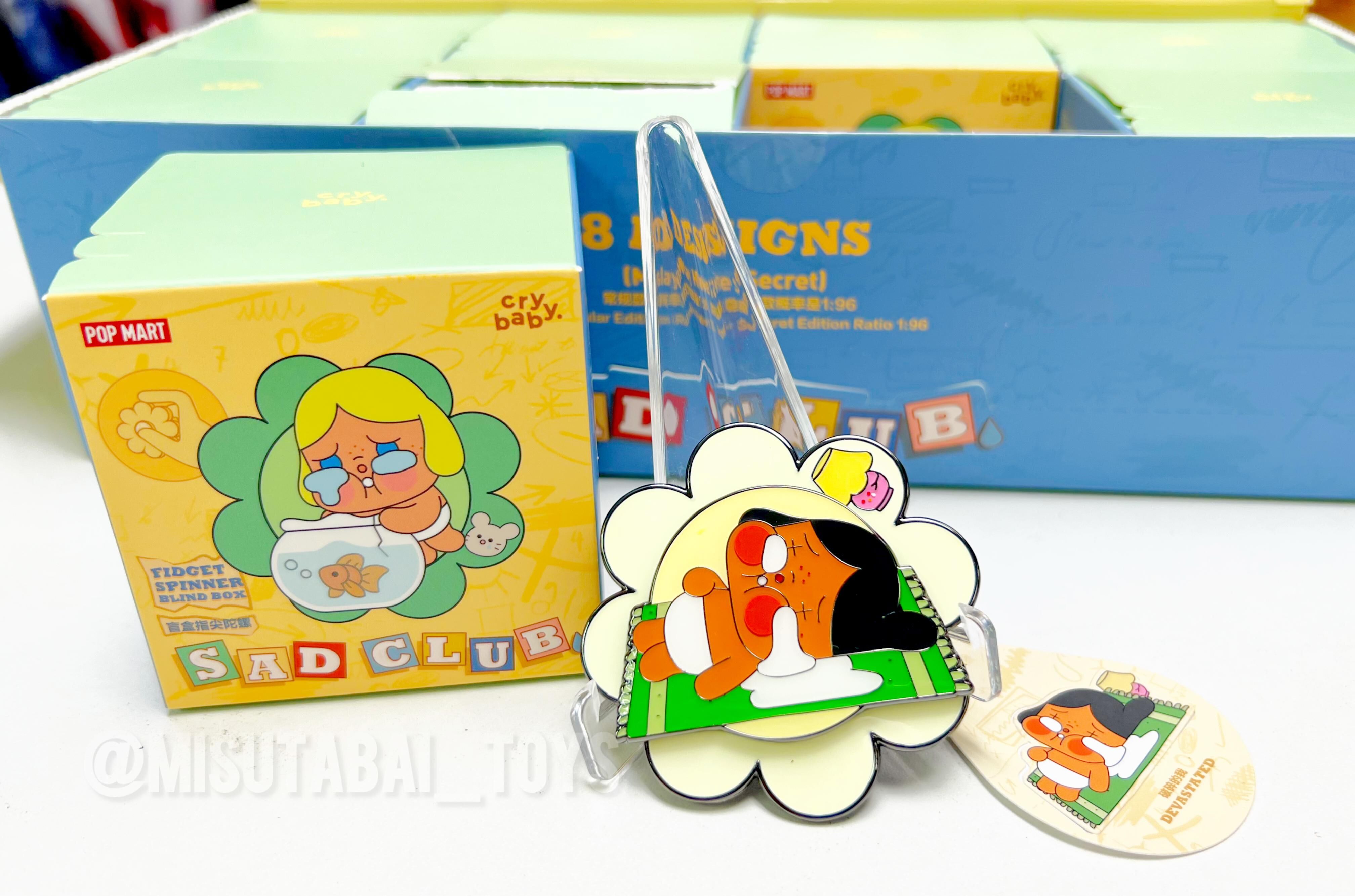 CRYBABY Sad Club Series-Fidget Spinner Blind Box  ( POPMART )
