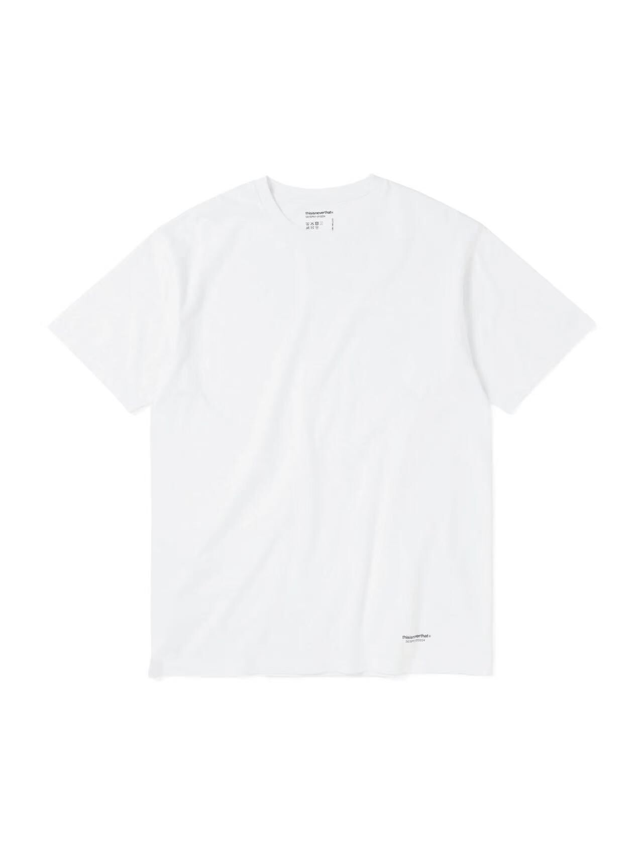 THISISNEVERTHAT 3 TAGLESS T-SHIRTS TNCO0TUNST01 WHITE