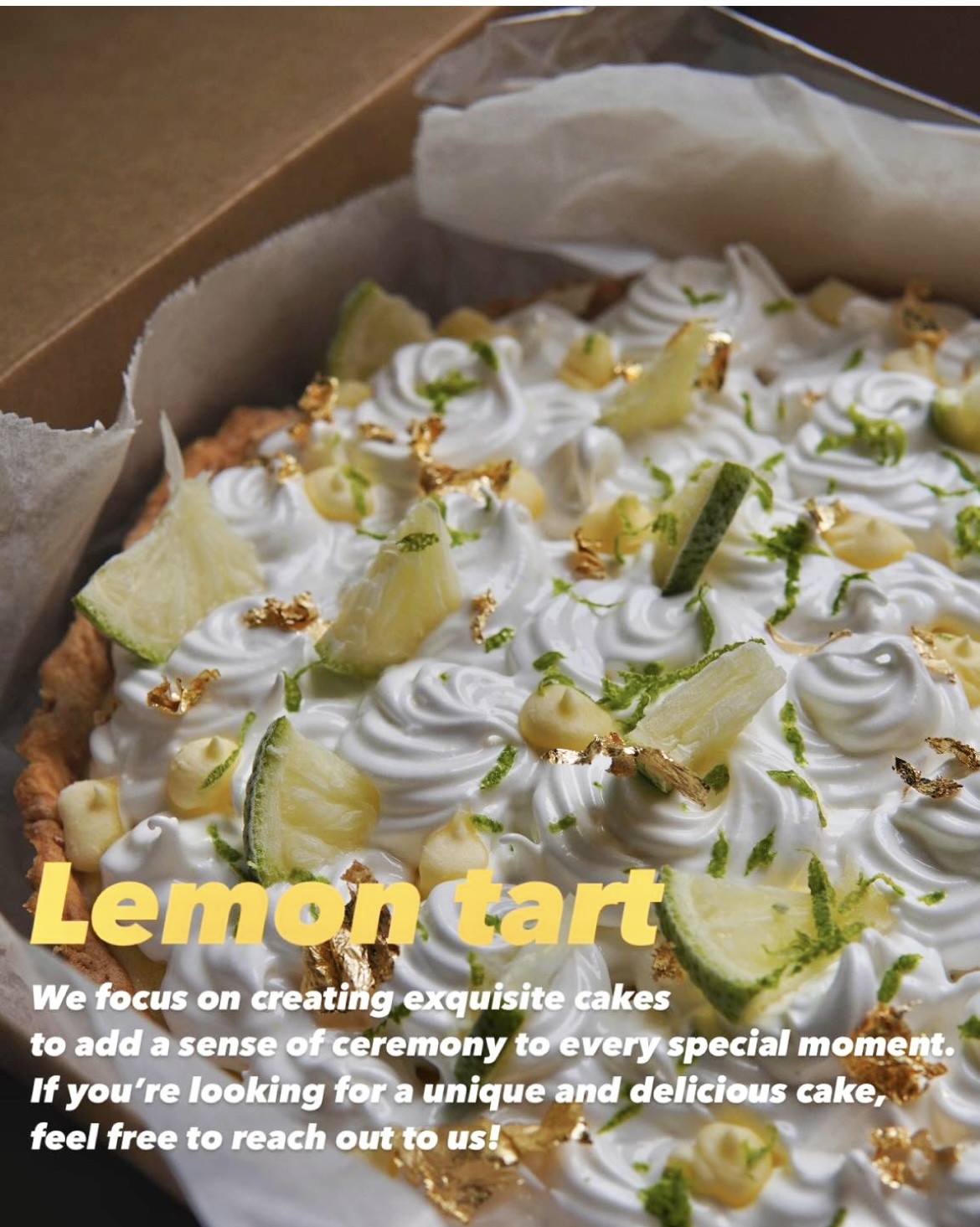 七吋自肥經典法式檸檬塔