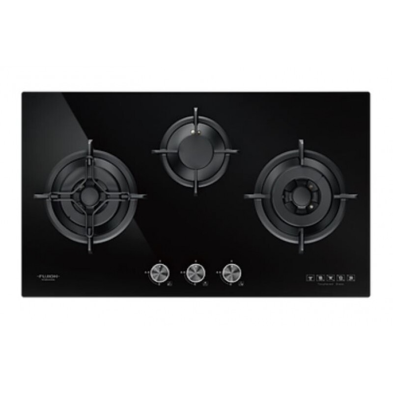 富士皇 Fujioh     FH-GS6330-SVGL‧嵌入式‧3頭煮食爐‧煤氣‧香港行貨,原廠1年保養‧