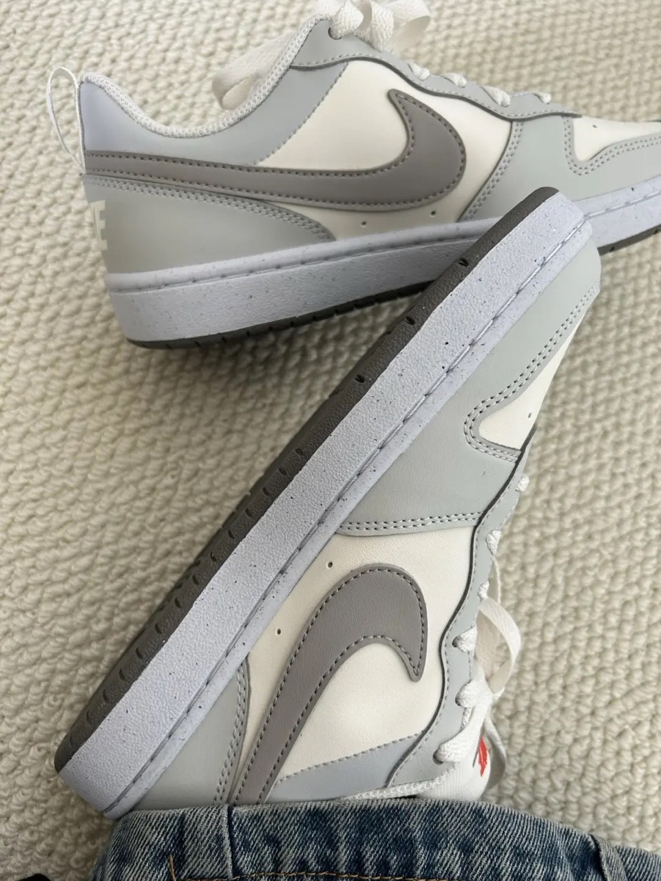 NIKE COURT BOROUGH LOW 2 GS 小DUNK 奶灰 奶油白 大童鞋 DV5456-127 / 預購