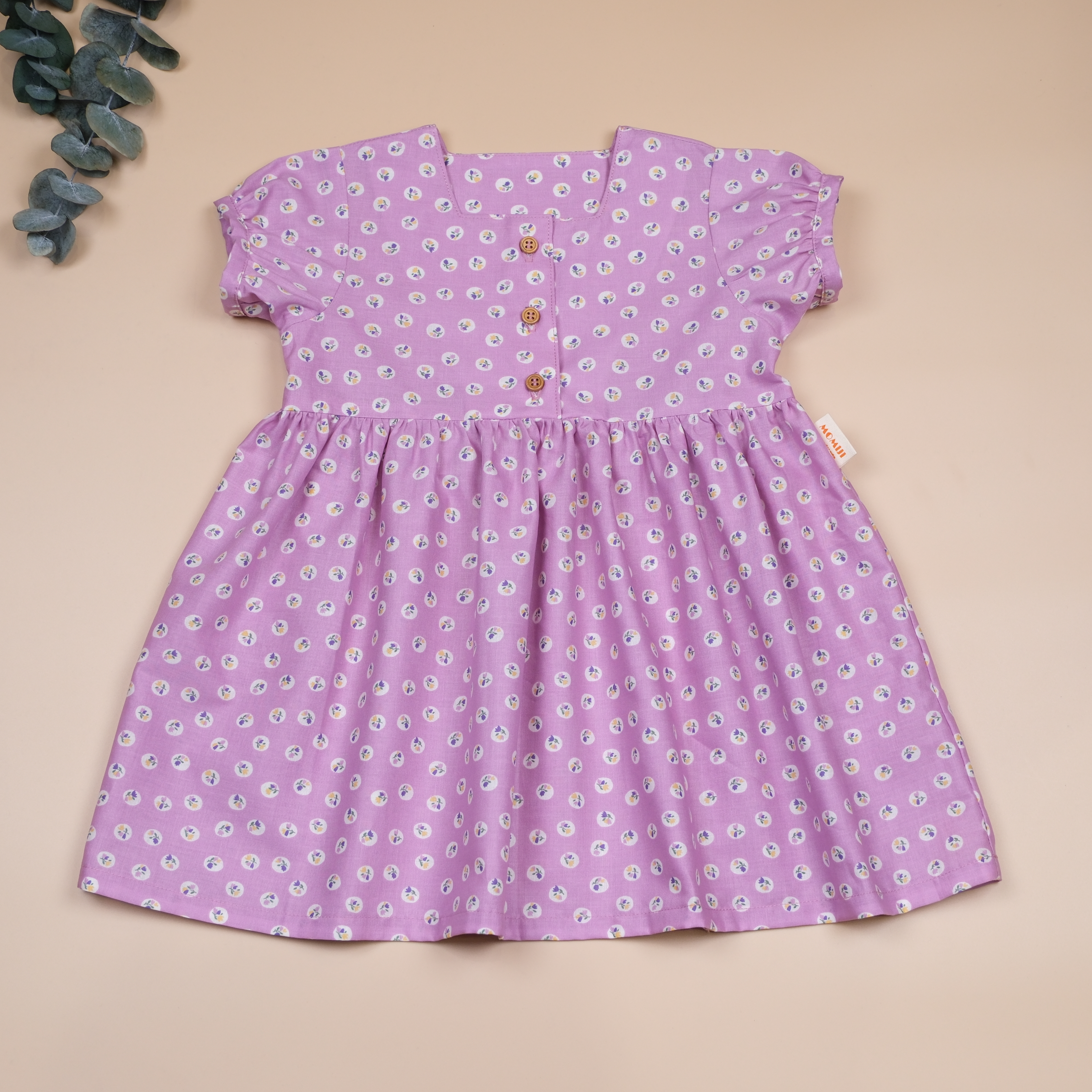 星期天野餐 Sunday Picnic ᯽ 莓果鬆糕 ᯽ 手作女童方領洋裝