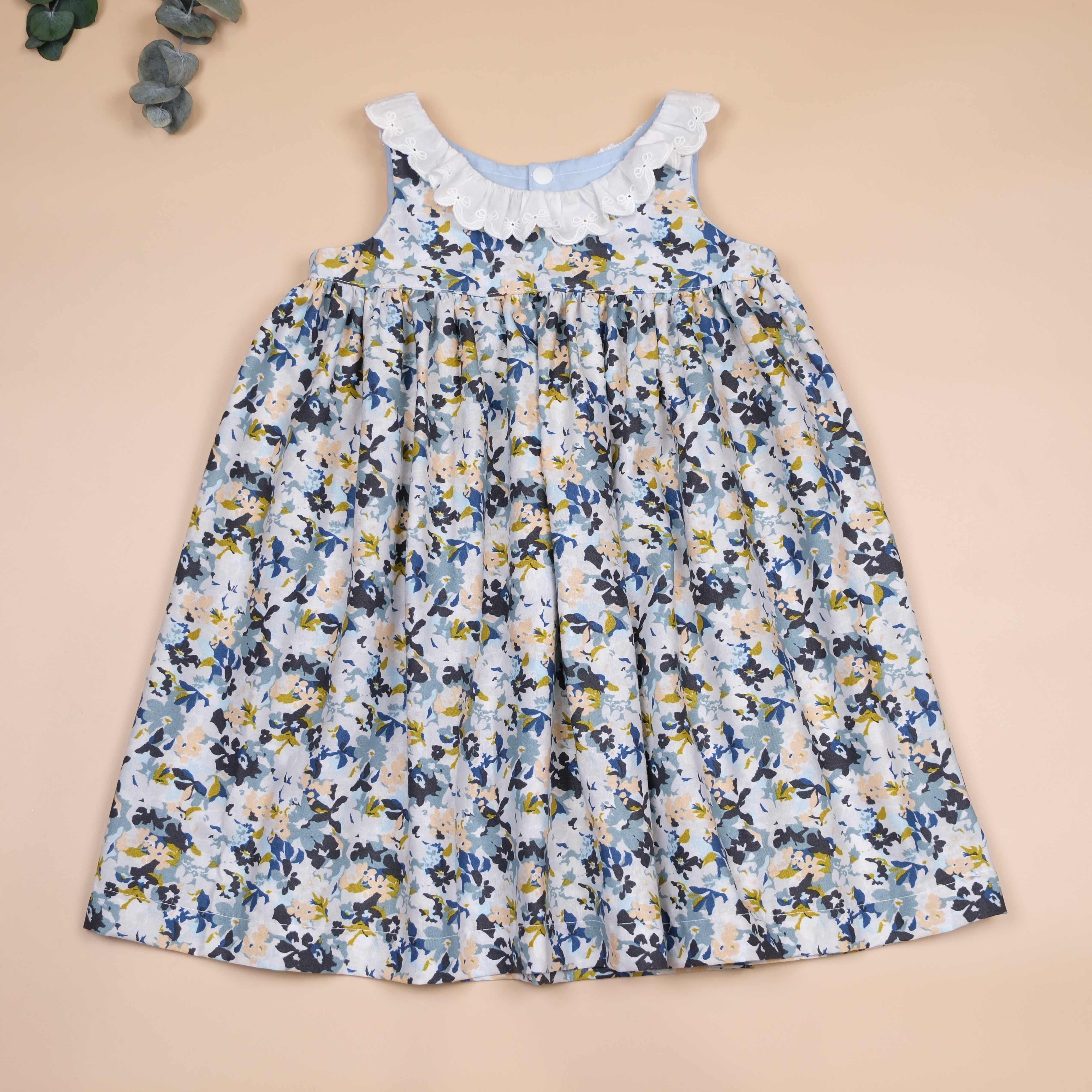 坎特伯雷小女孩 Canterbury Girl ❁ 霧籃之庭 ❁ 無袖洋裝