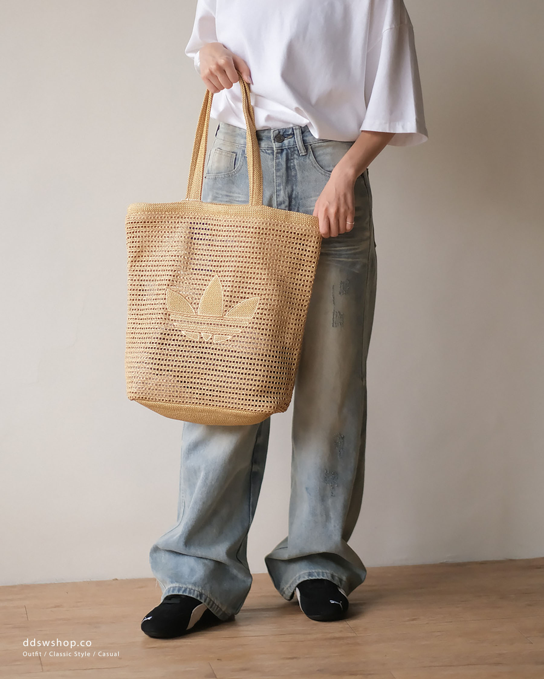 "代購" ADIDAS ORIGINALS 三葉草編織包