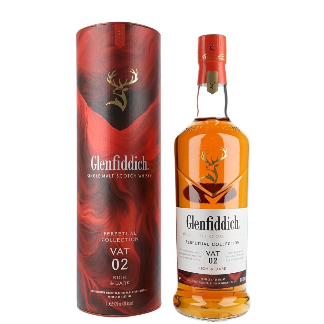Glenfiddich Perpetual Vat 02 Single Malt Whisky 1000mL