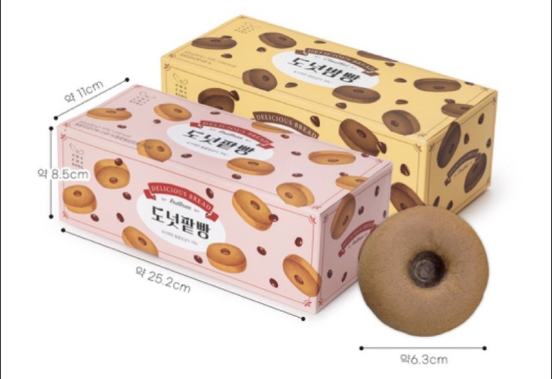 (3115)️韓國連線 - 花果房甜甜圈麵包(兩款可選)