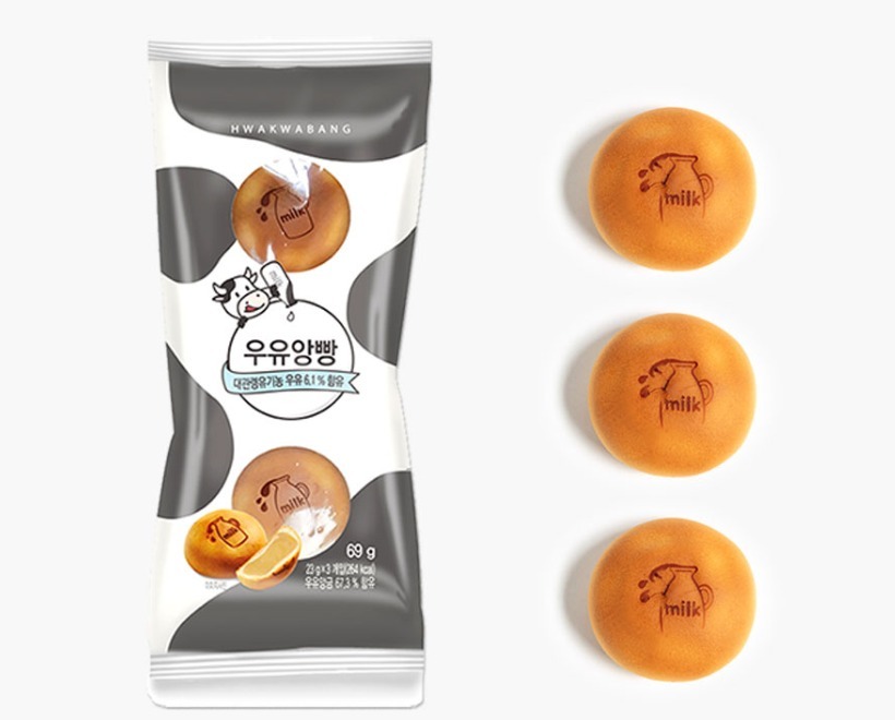 (3121)️韓國連線 - 牛奶麵包  (兩款可選)