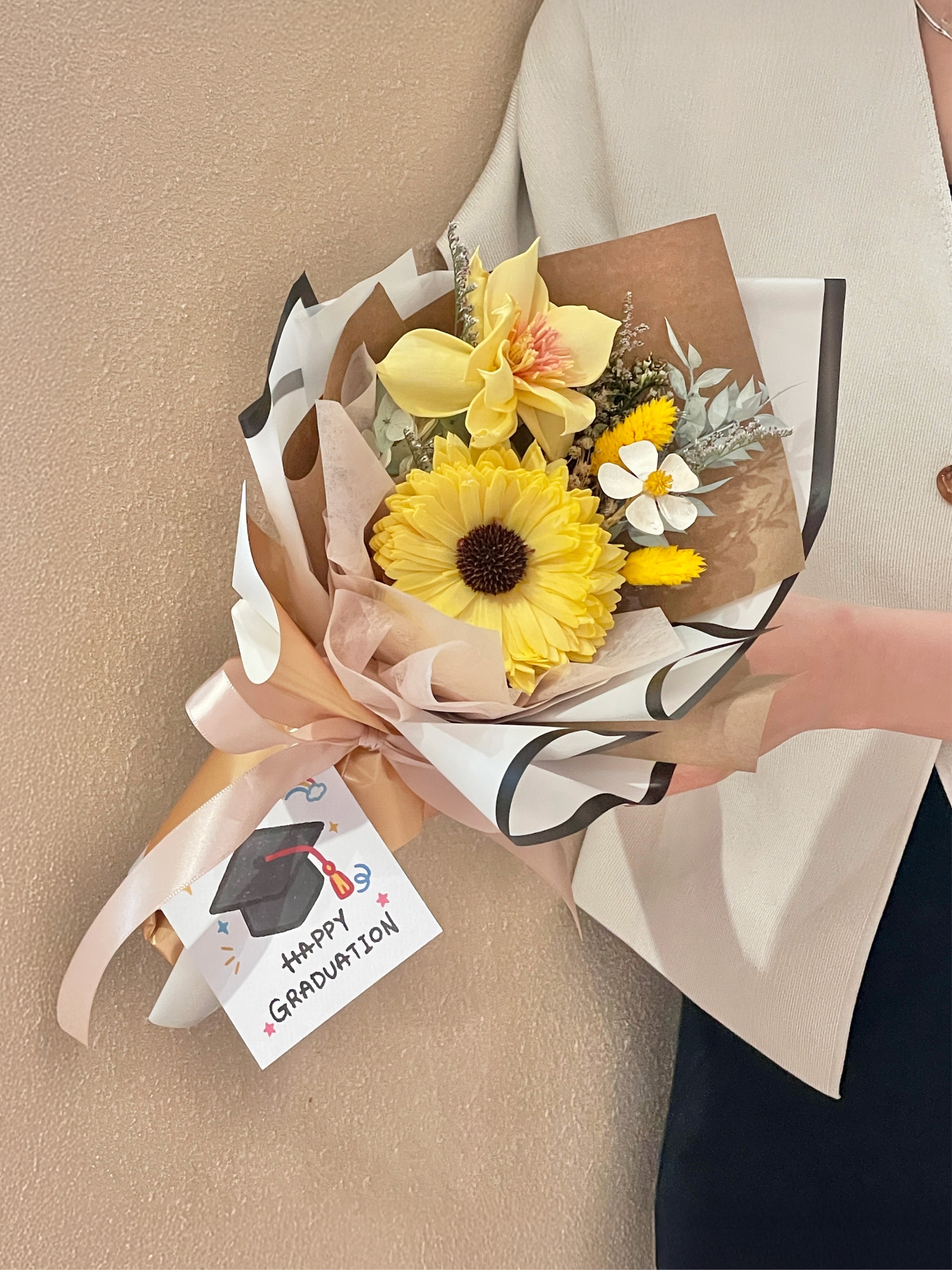 經典畢業款 乾燥花束 Mini