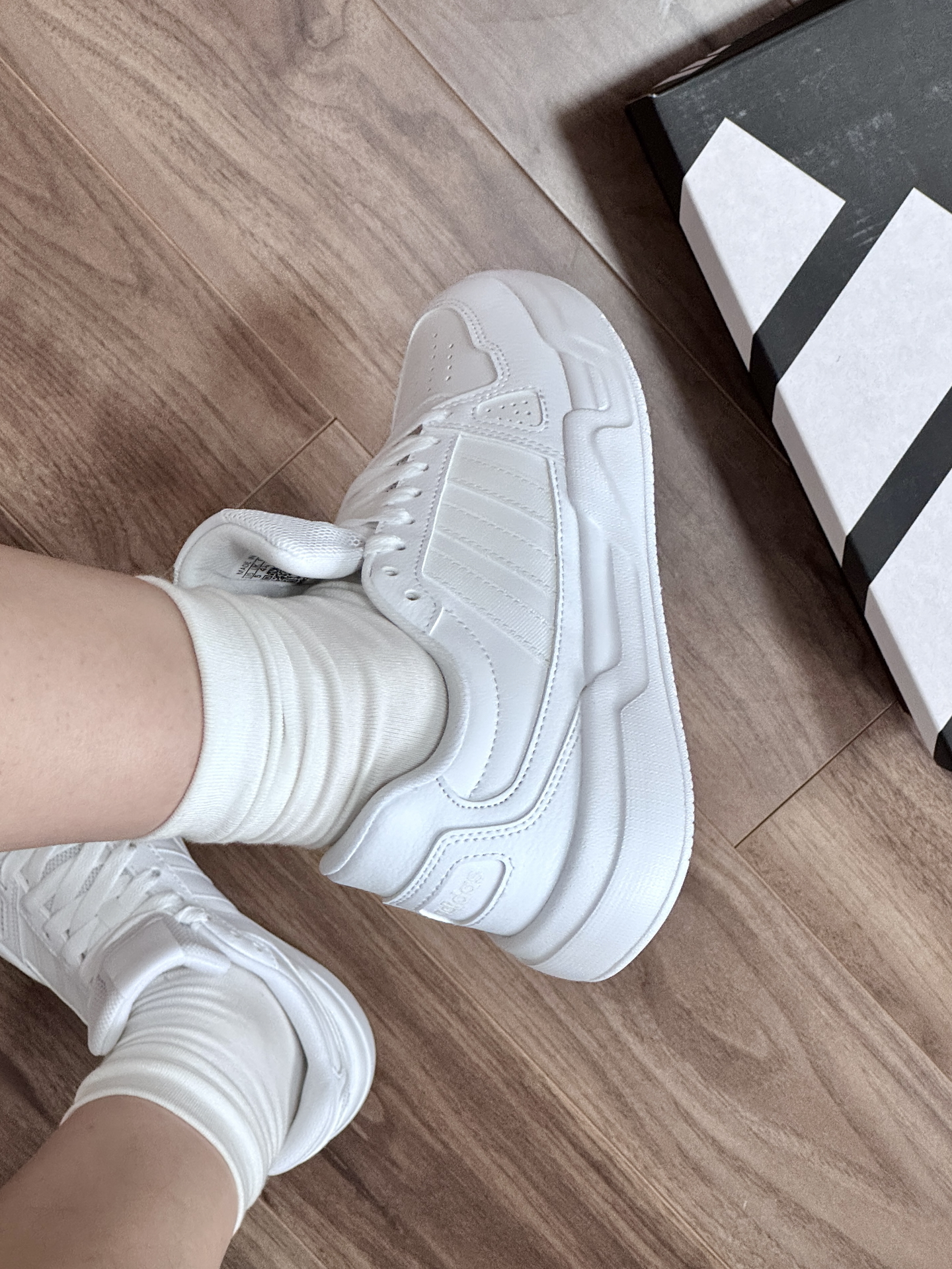 Adidas LITE Baller 全白 皮革 復古 小白鞋 板鞋 男女款 JS4358/預購