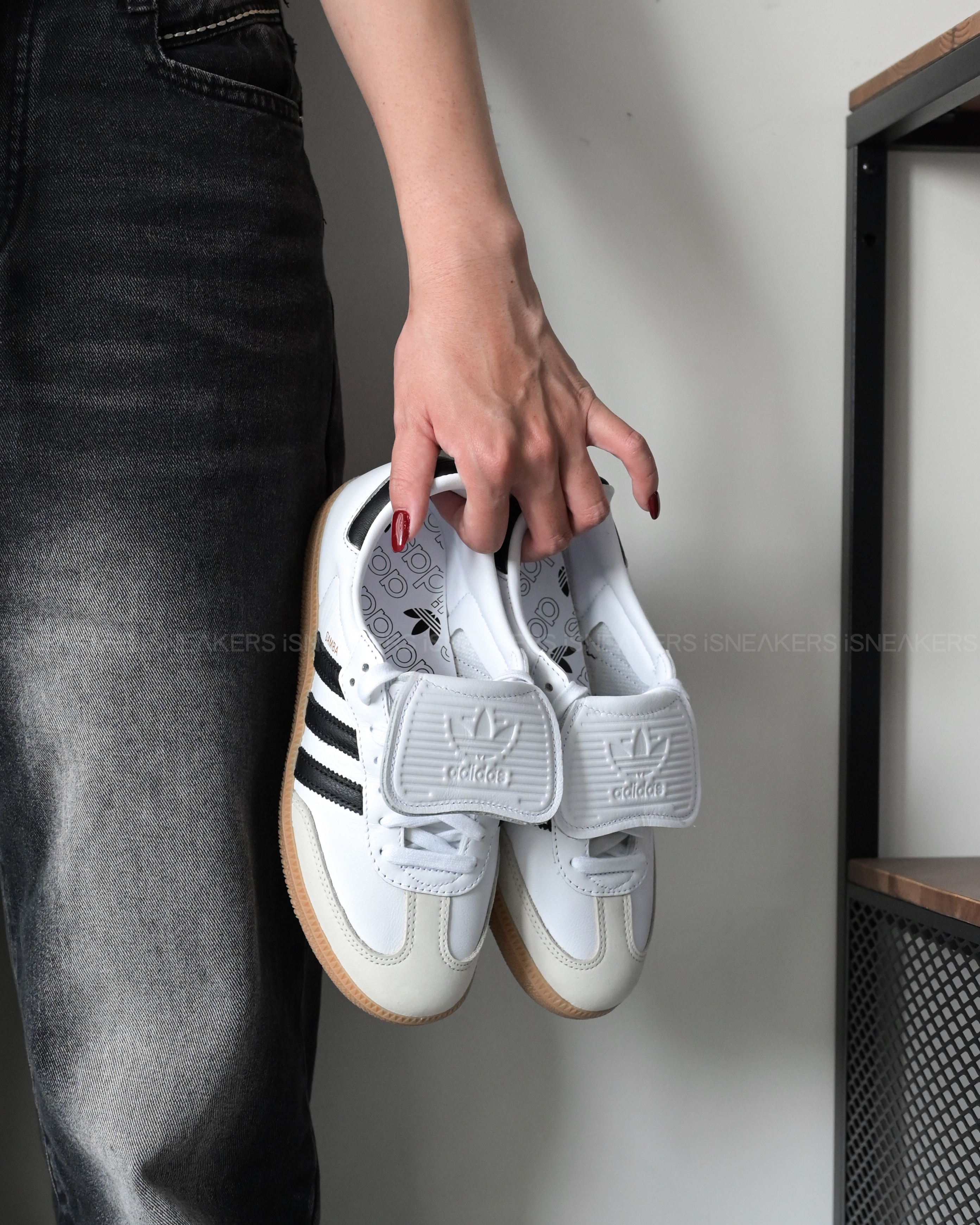 iSNEAKERS | Adidas Samba LT "Cloud White" 翻蓋白 IG4279