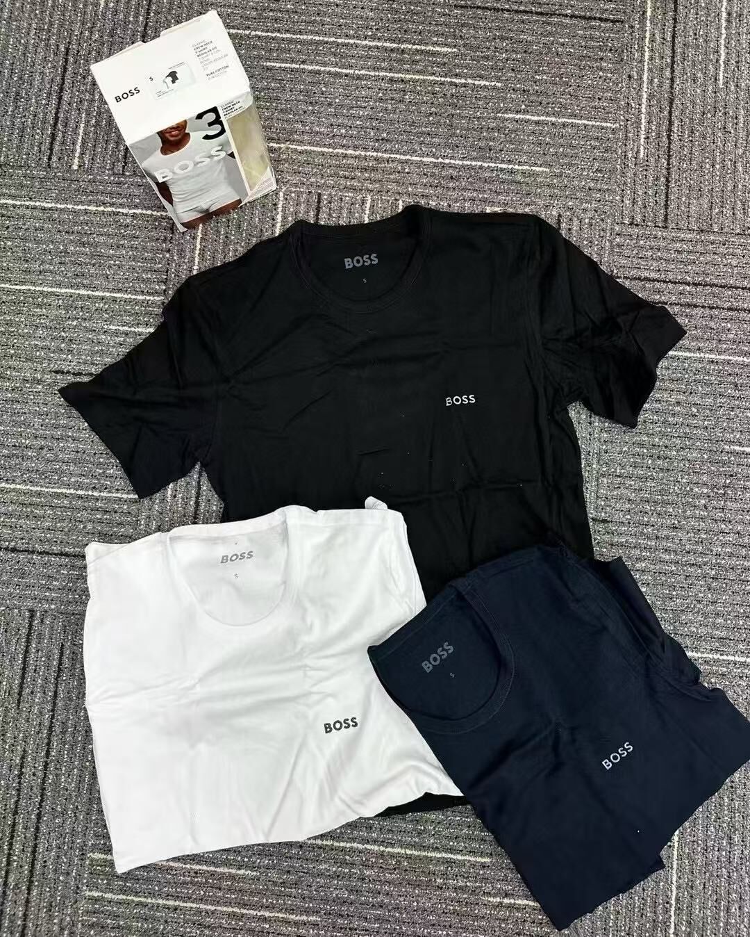 HB01 一盒三件套短袖 -T