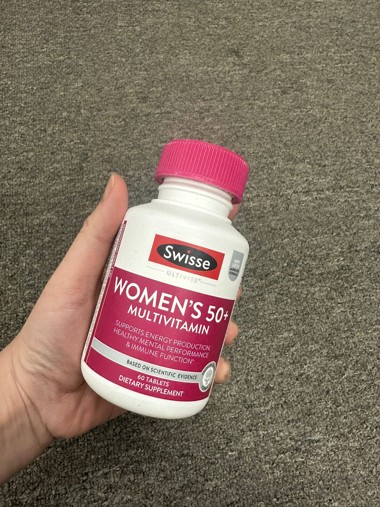 【現貨】Swisse LL0530100 50歲以上多元維他命 (60片裝)