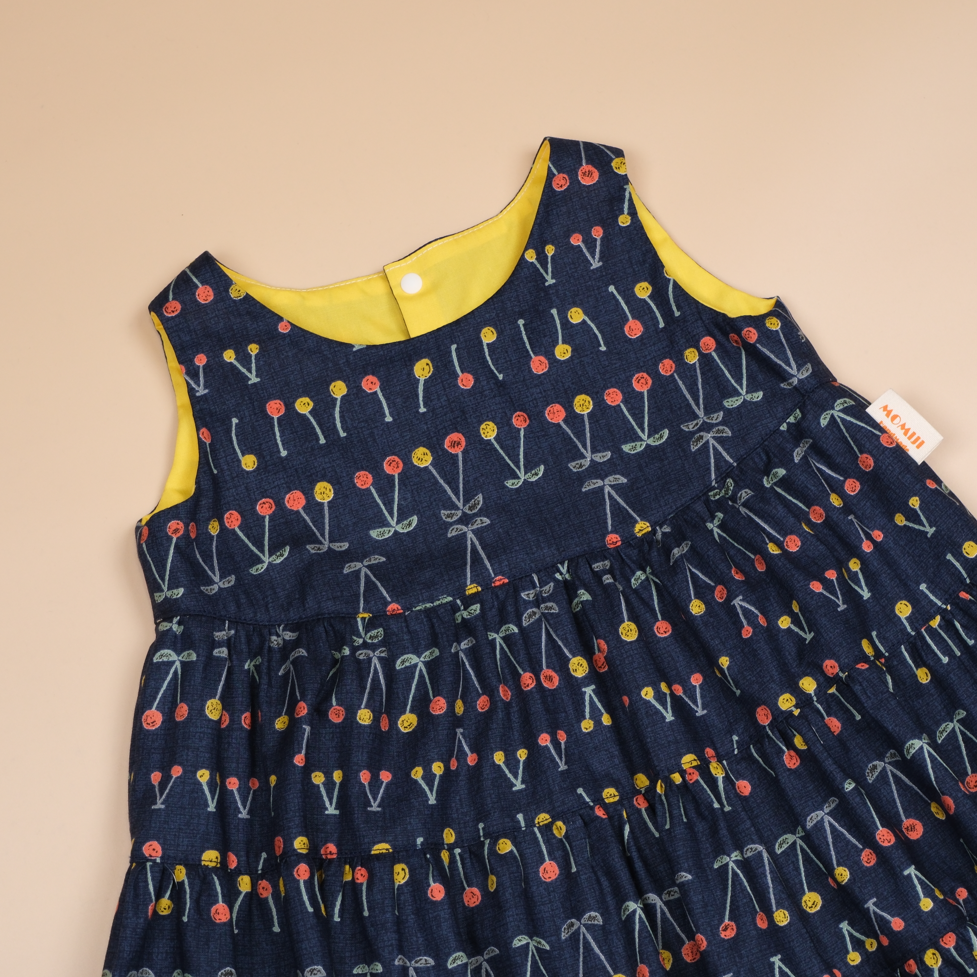 小步走走系列 ❁ 櫻桃派對 Cherry Party ❁ 手作女童無袖洋裝