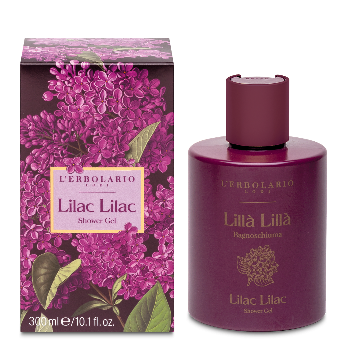 紫丁香香氛沐浴露