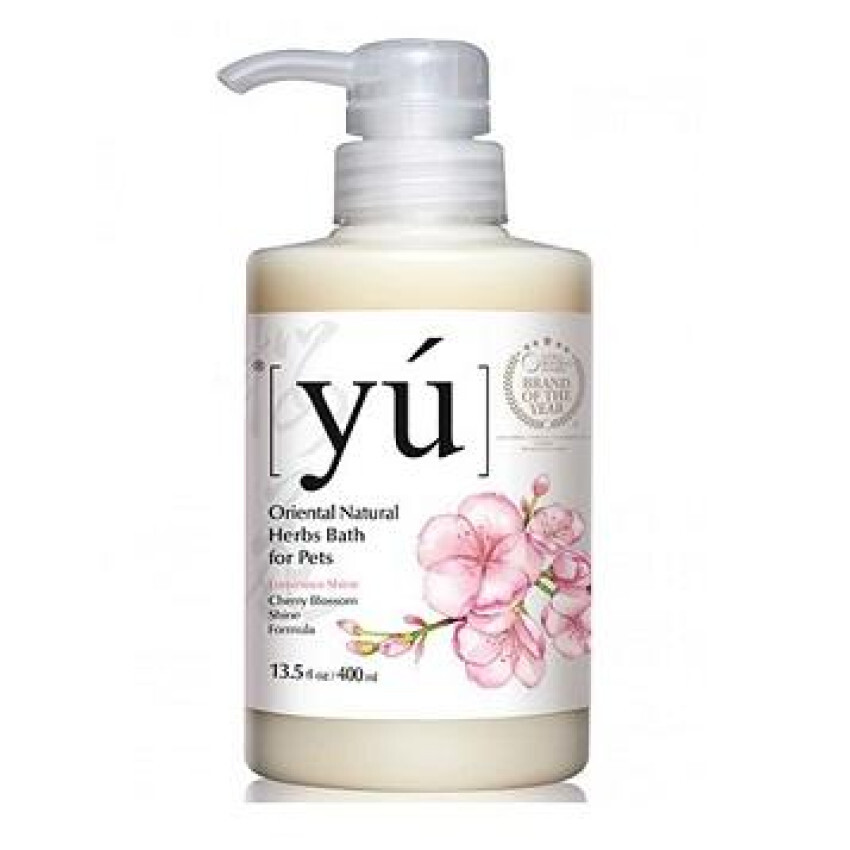 YU 櫻花亮瑩配方沐浴露 400ML