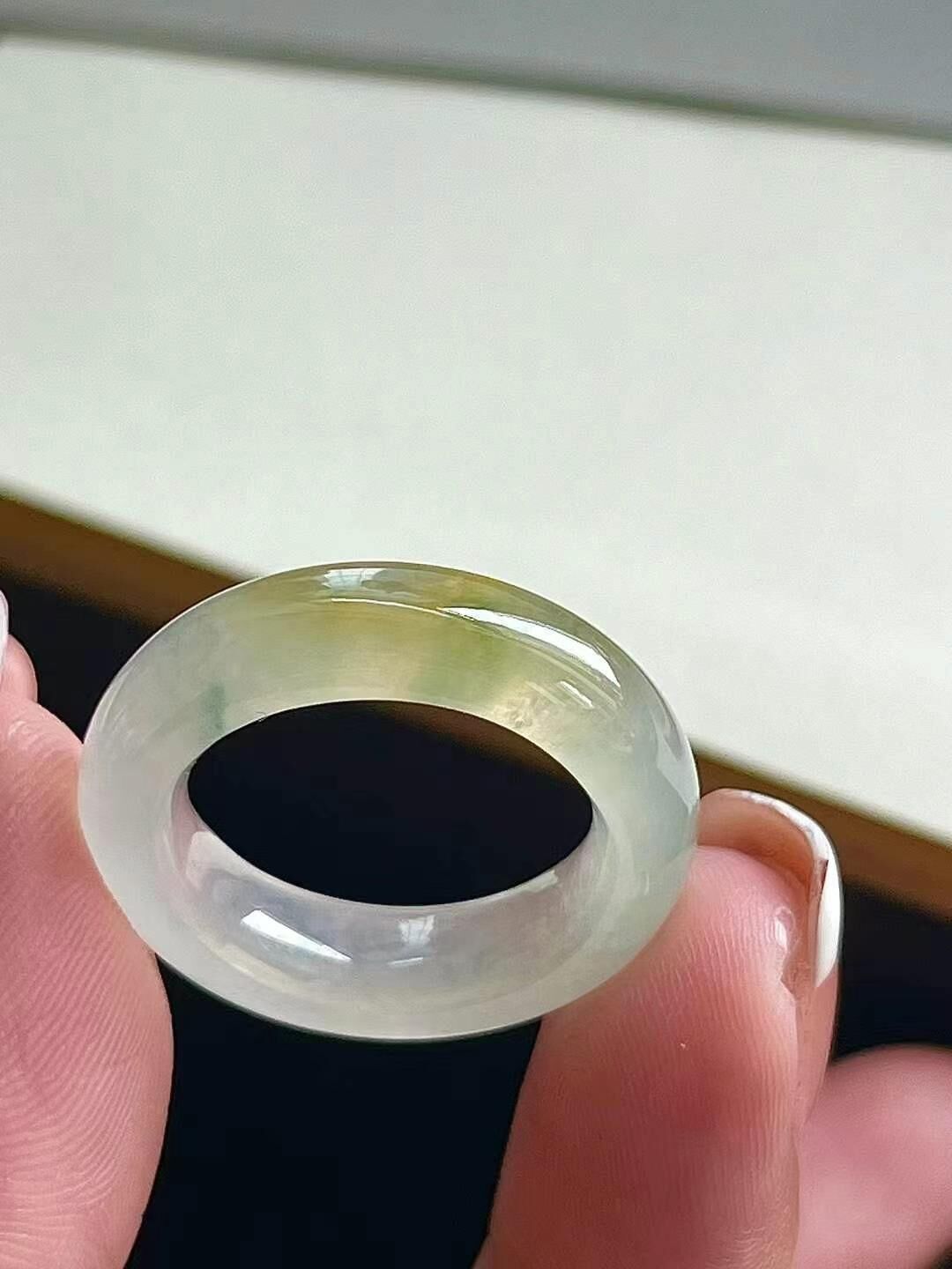 翡翠黃翡指環 (港圈 15號),天然翡翠A玉, 緬甸玉, Jade, Jadeite