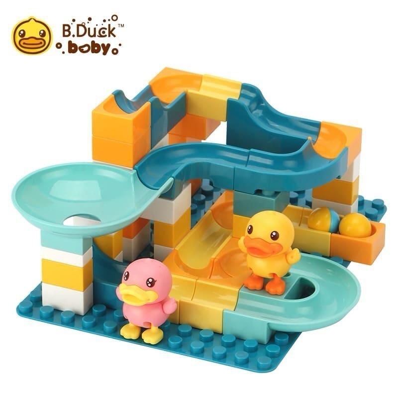 B.Duck slide block中軌道滾珠積木 (50pcs)