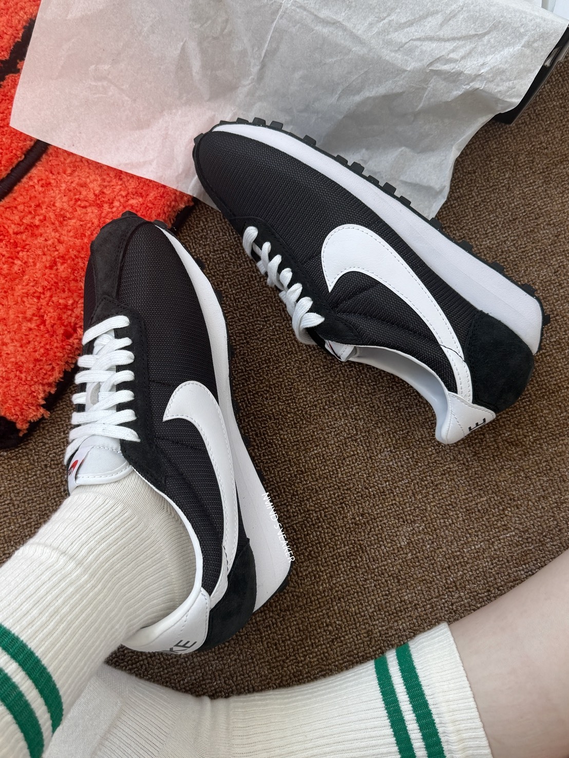 <快速出貨> NIKE LD-1000 復古黑白慢跑鞋