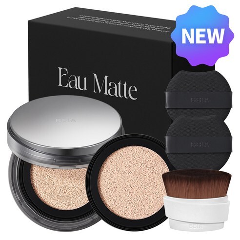 BBIA Eau Matte Cushion 15g (with Refill) [Official with Puff and Brush Set]