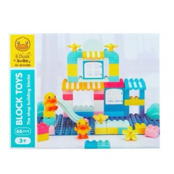B.Duck shop building block公園生活超市積木 (64pcs)