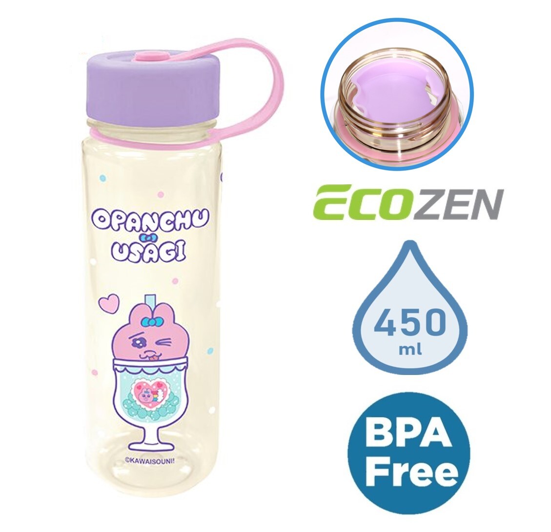 底褲兔 - 便攜式吸管水樽(450ml)