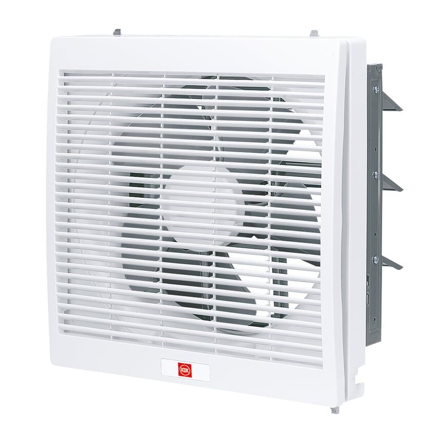 KDK   25DLC07‧扇葉直徑:25厘米/10吋‧電動百葉背板抽氣扇‧香港行貨,原廠1年保養‧