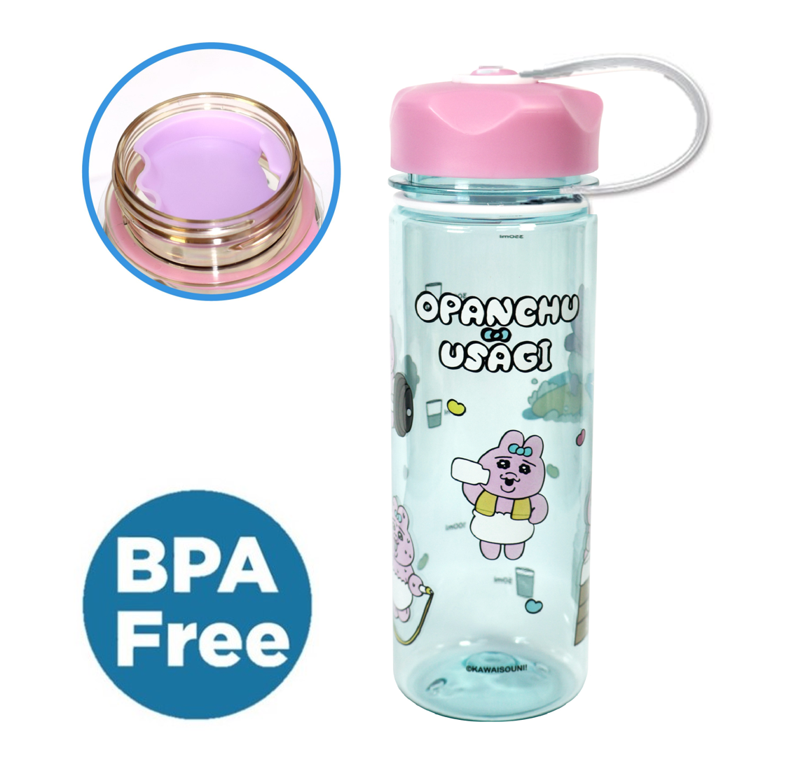 底褲兔 - 便攜式吸管水樽(350ml)