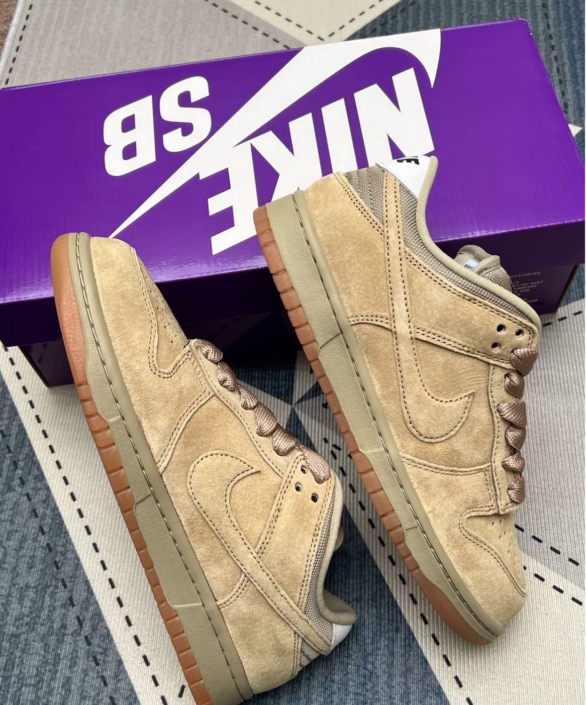 Nike SB Dunk Low Pro 棕色滑板鞋