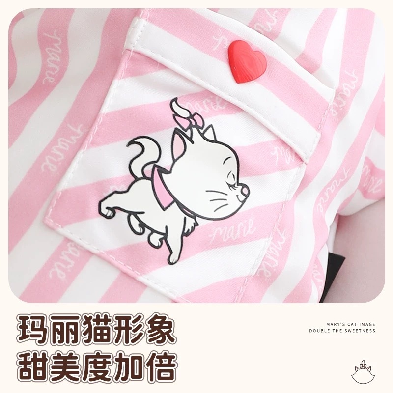 迪士尼玛丽猫系列 玛丽猫线条睡衣