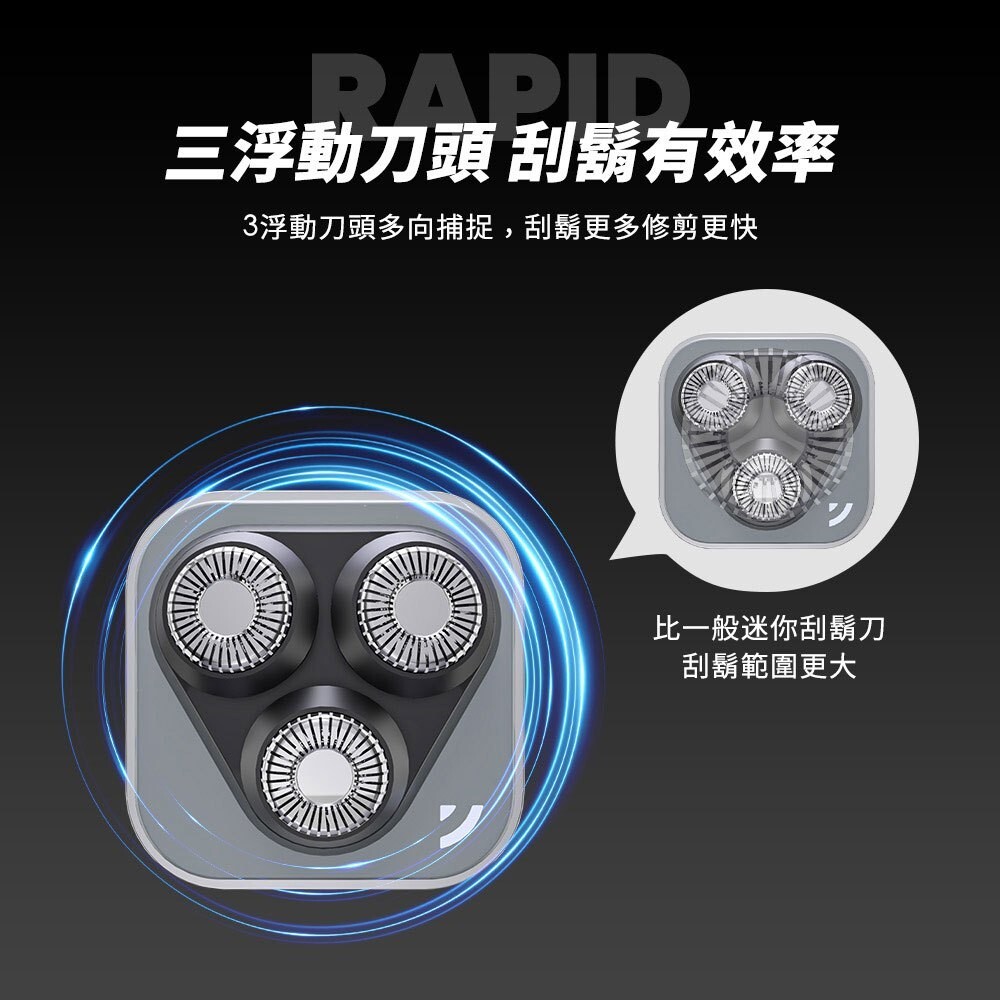 SOLAC SGT-402 迷你電動刮鬍刀 (二色可選)