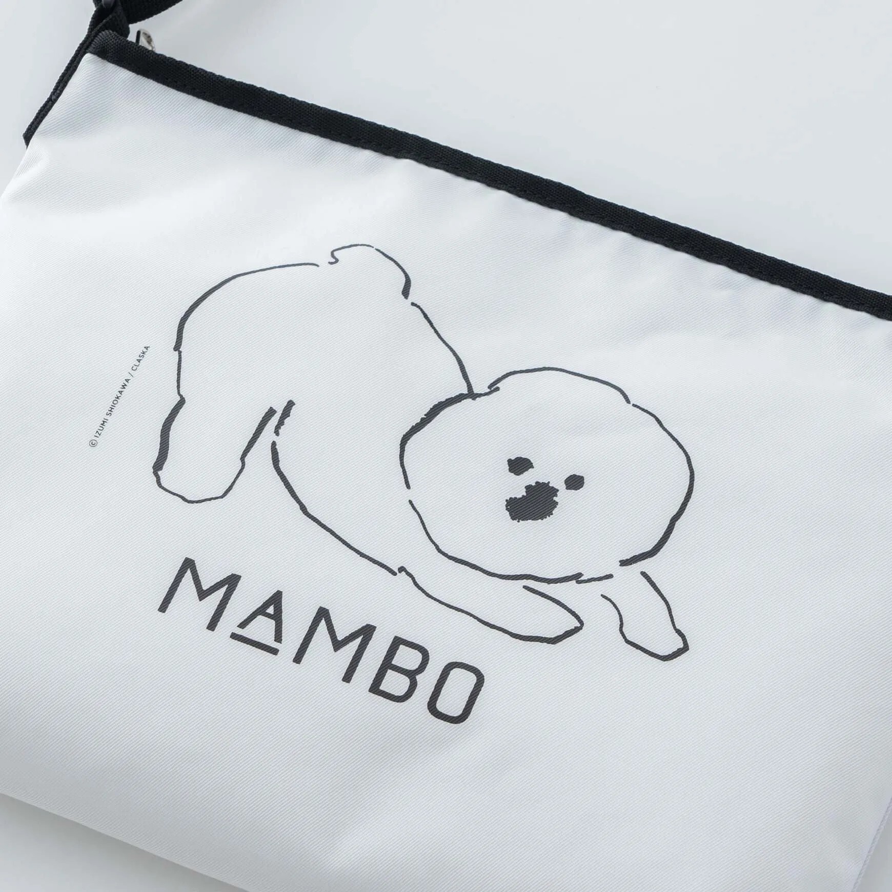 CLASKA-MAMBO PLAYBOW 隨行包 /白