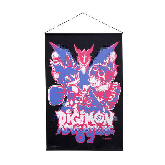 236142 Pbandai 預訂 2025/10月 渡辺けんじ氏デザイン デジモンアドベンチャー02 25周年記念タペストリー (全4種)