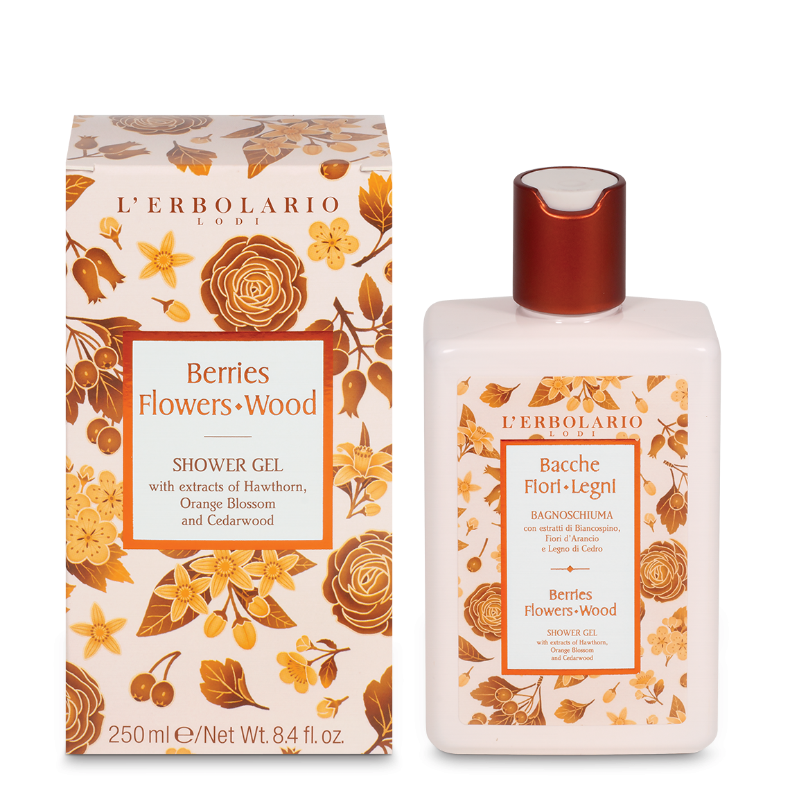 橙花果木沐浴露