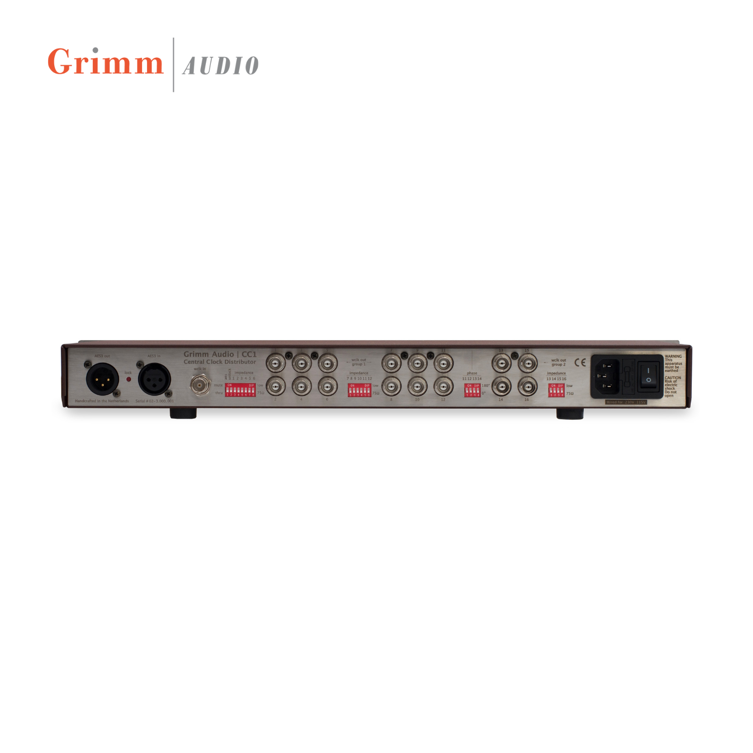 Grimm Audio CC1 v2 Master Clocks
