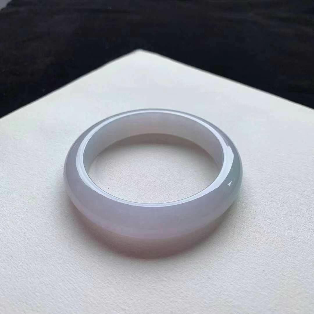 冰粉紫翡翠正圈手鐲,天然翡翠A玉, 緬甸玉, Jade, Jadeite