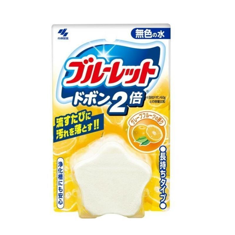 小林製藥 廁所用藍泡泡 120G 柚子香 (Barcode: 4987072087893)