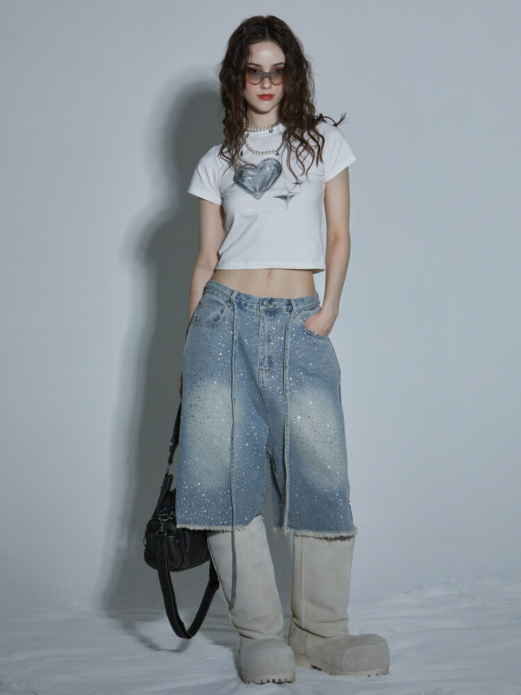 [GATELESS] DIA BERMUDA PANTS