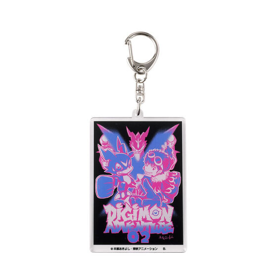 236144 Pbandai 預訂2025/10月 渡辺けんじ氏デザイン デジモンアドベンチャー02 25周年記念アクリルキーホルダー (全4種)